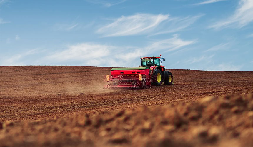Verbrauch des Traktors