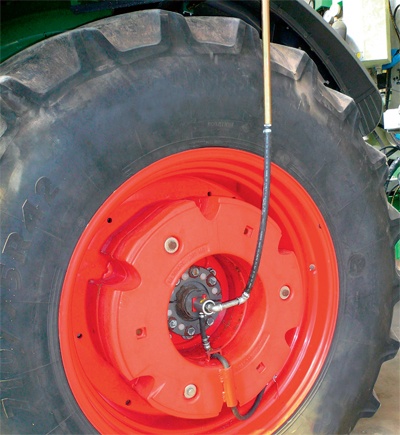 RDA eines Landwirtschaftsreifens