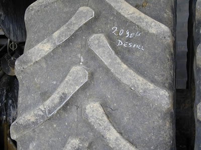 Gleichmäßiger, schneller Reifenverschleiß