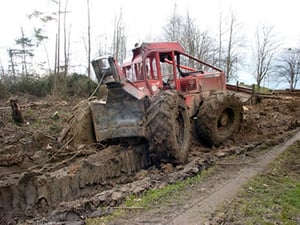 Einsatzbedingungen von Forstreifen