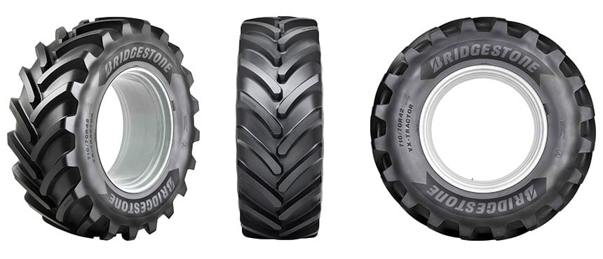 Der Reifen VX-Tractor von Bridgestone